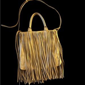 LUCKY BRAND fringe bag